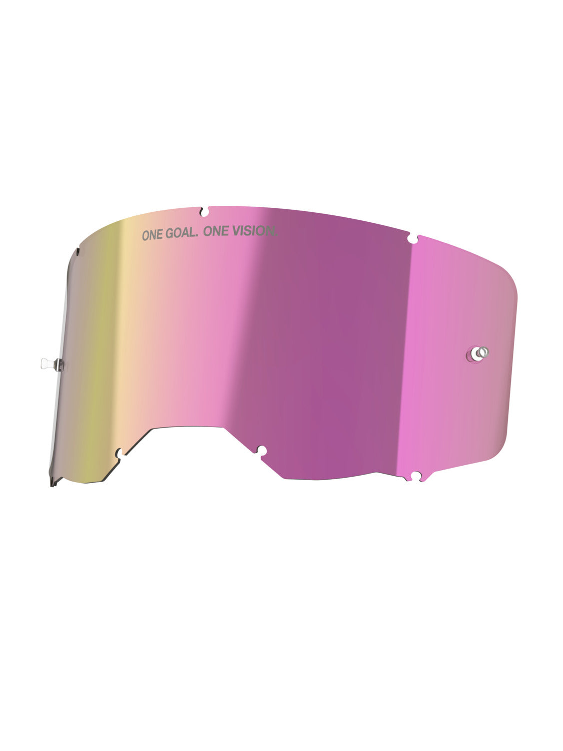 Plexi pro brýle Alpinestars Vision 8/5/3 zrcadlové růžové