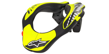 Dětská krční chránič Alpinestars Neck Support Youth žlutý fluo/černý