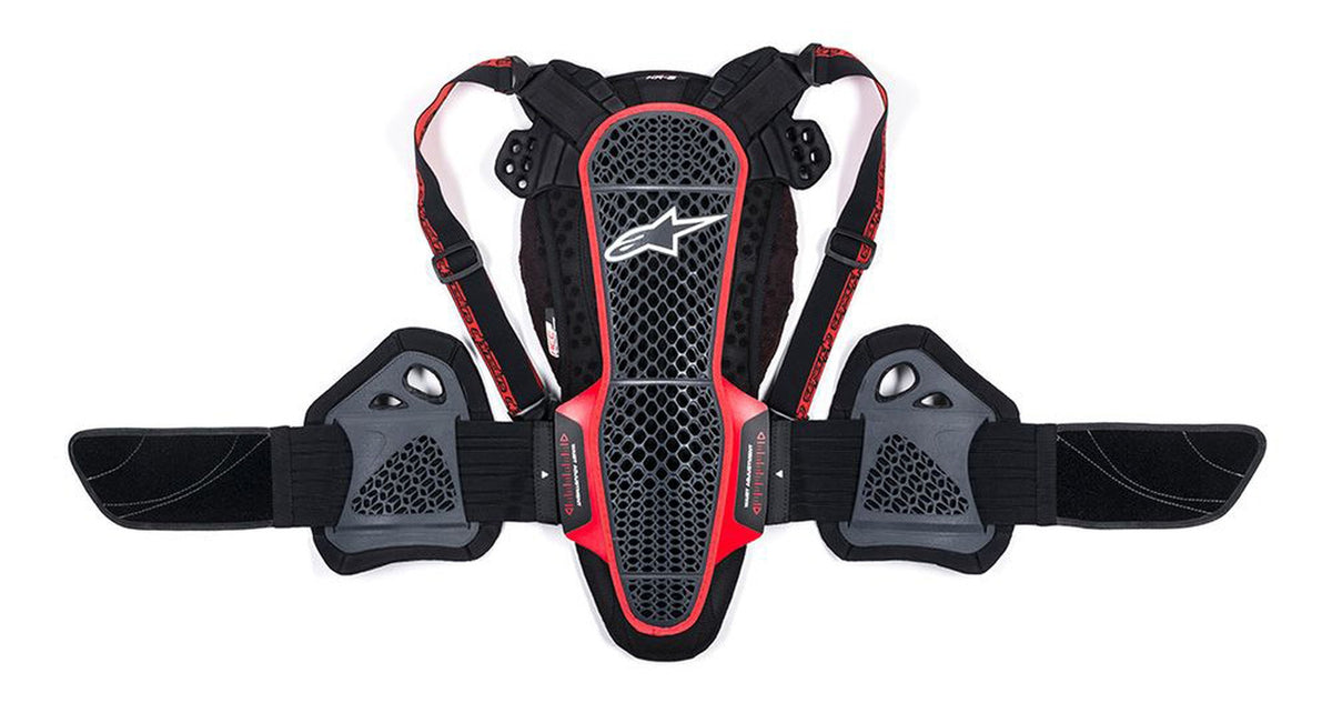 Páteřový chránič Alpinestars Nucleon KR-3 černý/červený/šedý