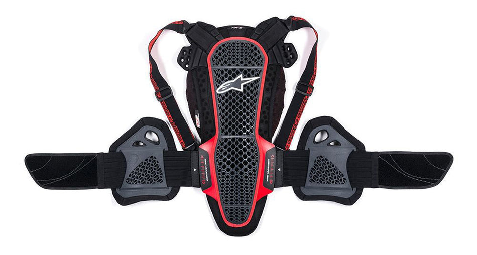 Páteřový chránič Alpinestars Nucleon KR-3 černý/červený/šedý