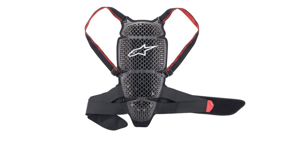 Páteřový chránič Alpinestars Nucleon KR-CELL černý/šedý/červený