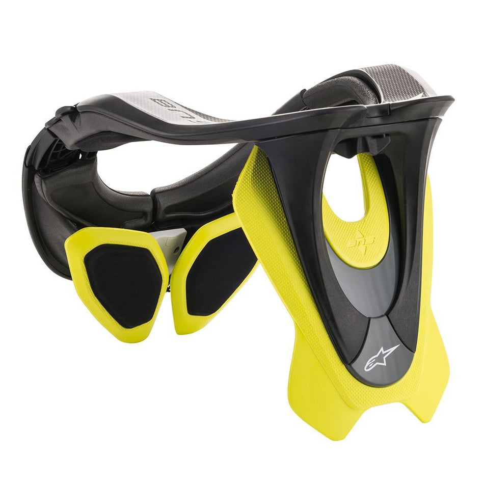 Chránič krční páteře Alpinestars BNS TECH-2 černá/žlutá fluo