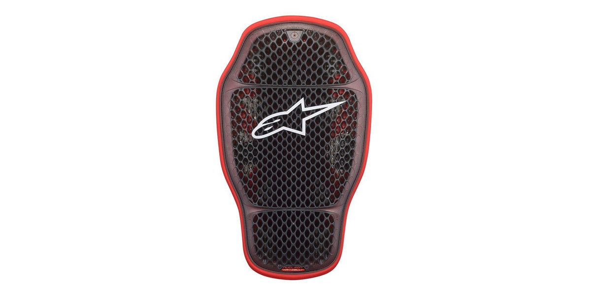 Páteřový chránič Alpinestars Nucleon KR-1 CELLi vkládací certifikace CE2 transparentní/šedá/červená