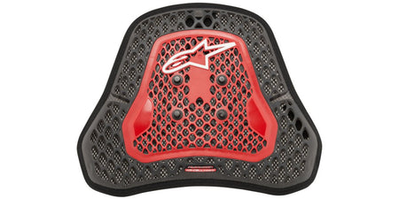 Chránič hrudi Alpinestars Nucleon KR-CELL CiS vkládací s připínáním na druky certifikace CE2 černý/červený