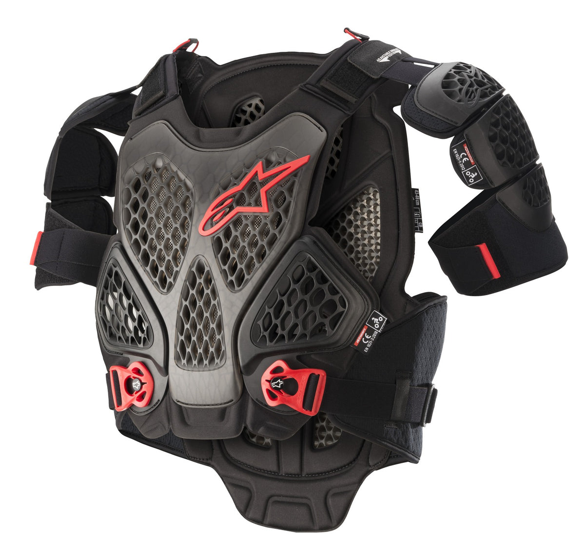 Chránič těla Alpinestars A-6 černá antracit/červená