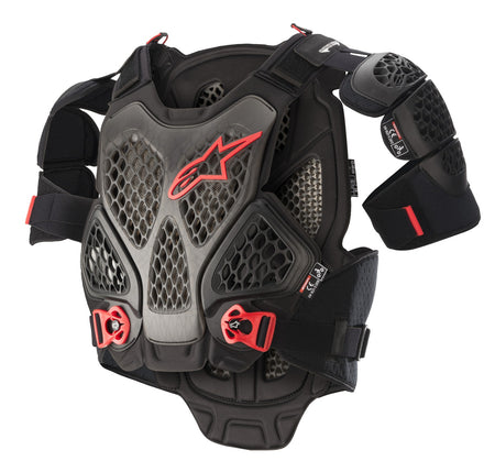 Chránič těla Alpinestars A-6 černá antracit/červená
