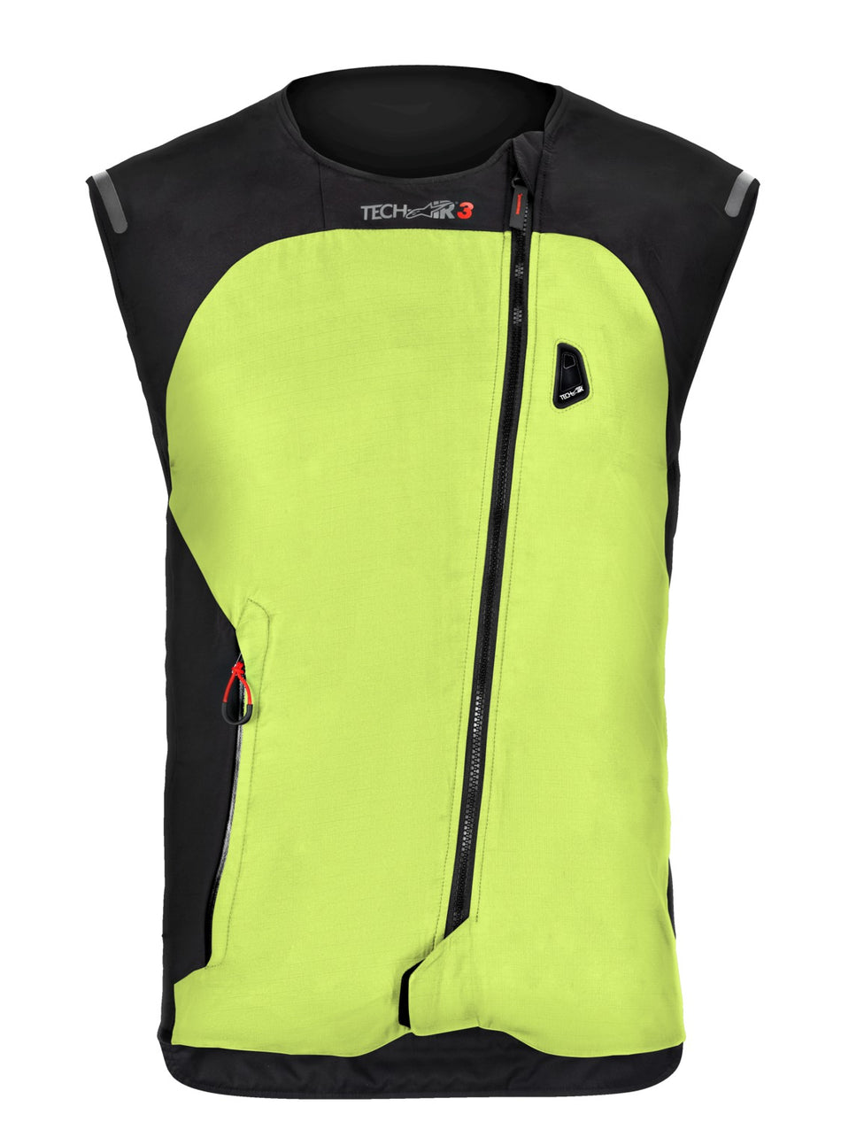 Airbagová vesta Alpinestars TECH-AIR®3 V2 system žlutá fluo/černá