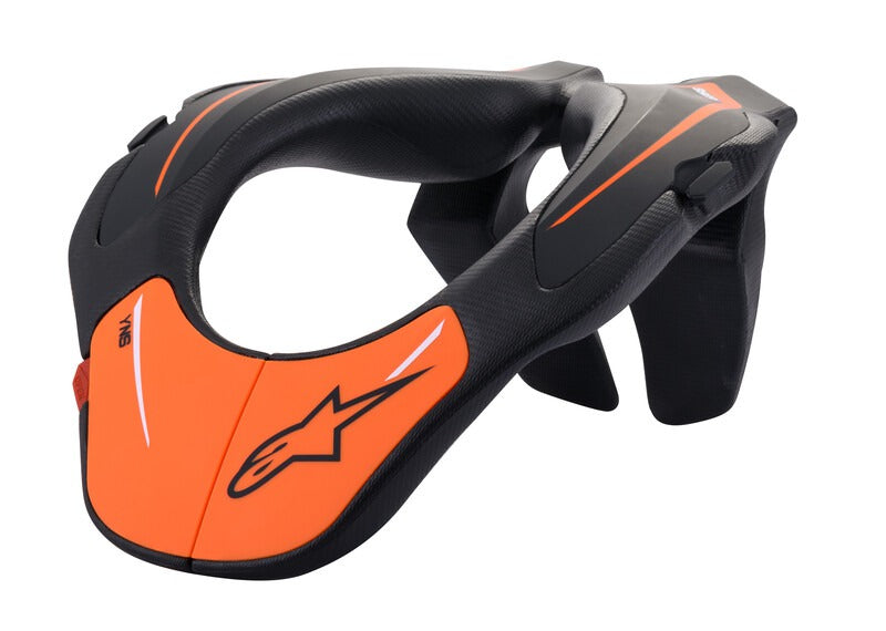 Dětská krční chránič Alpinestars Neck Support Youth černá/oranžová