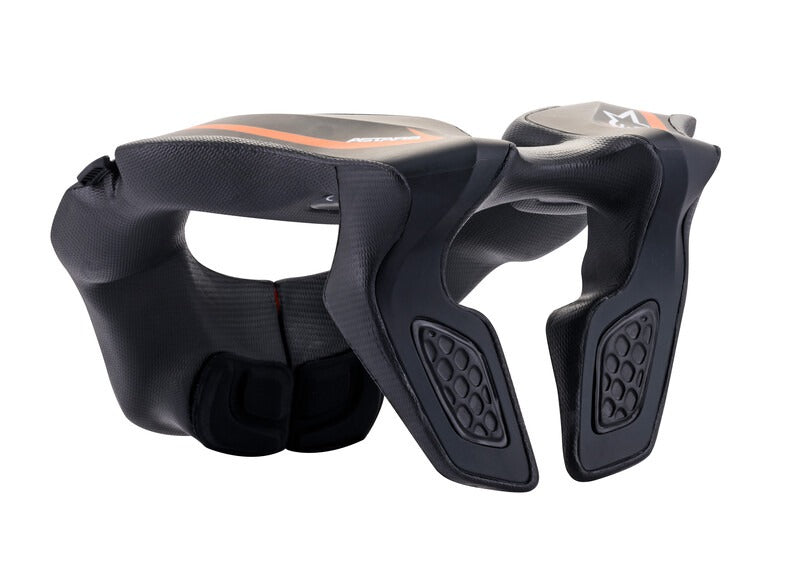 Dětská krční chránič Alpinestars Neck Support Youth černá/oranžová