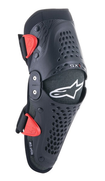 Dětská chrániče kolen Alpinestars SX-1 Youth černá/červená, pár