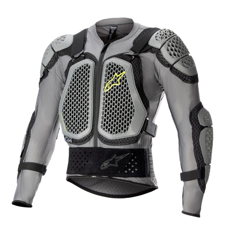 Chránič těla Alpinestars Bionic Action 2 šedá/černá/žlutá fluo