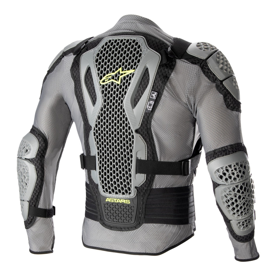 Chránič těla Alpinestars Bionic Action 2 šedá/černá/žlutá fluo