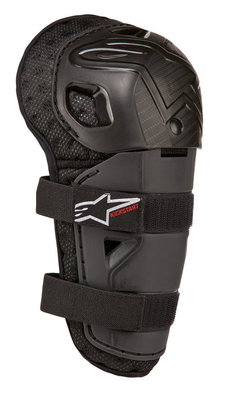 Dětská chrániče kolen Alpinestars Bionic Kickstart černá/červená