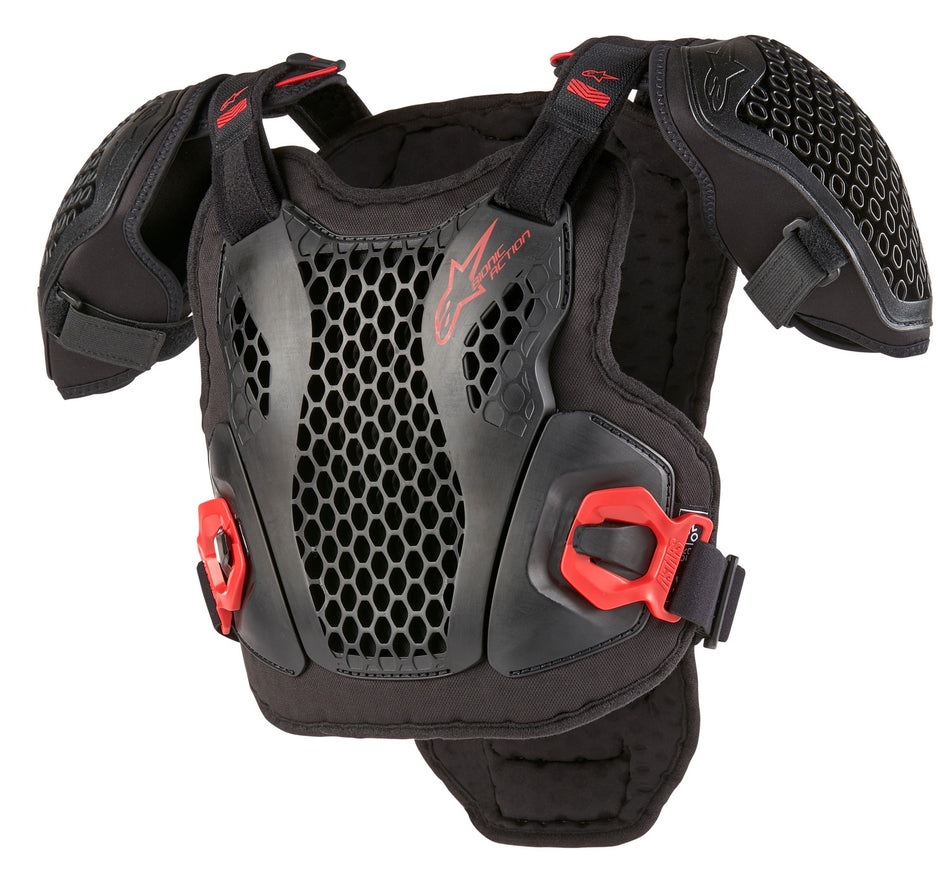 Dětská chránič těla Alpinestars Bionic Action Youth Chest černá/červená