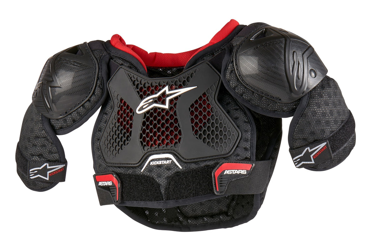 Dětská chránič těla Alpinestars Bionic Kickstart černá/červená