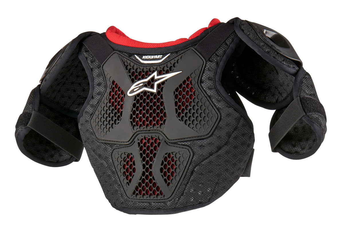Dětská chránič těla Alpinestars Bionic Kickstart černá/červená