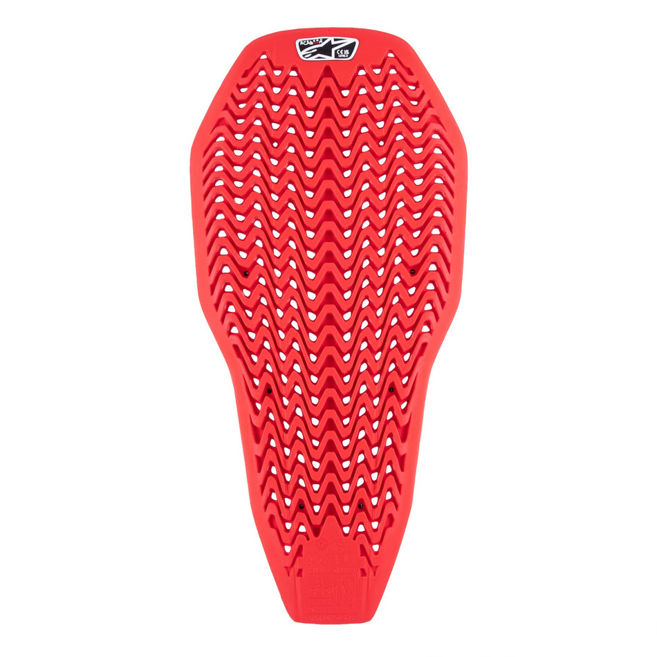 Páteřový chránič Alpinestars Nucleon Plasma Full Back vkládací prodloužený certifikace CE2 červená/černá