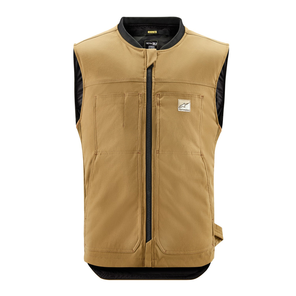 Airbagová vesta Alpinestars TECH-AIR®3 V2 Canvas system béžová