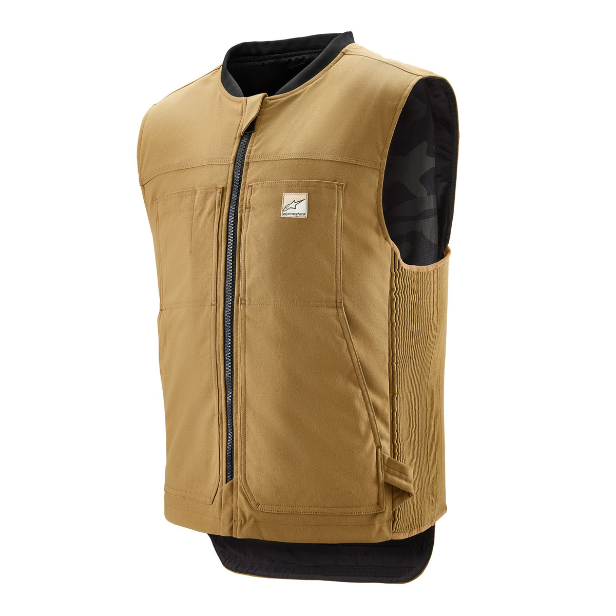 Airbagová vesta Alpinestars TECH-AIR®3 V2 Canvas system béžová
