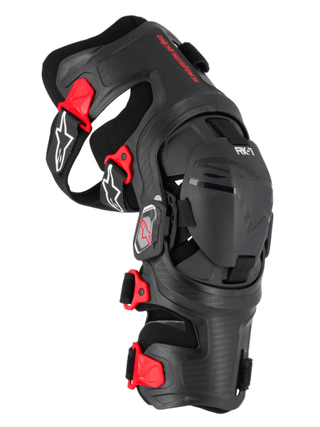 Kolenní ortézy Alpinestars RK-7 Plasma černá/červená, 1 pár
