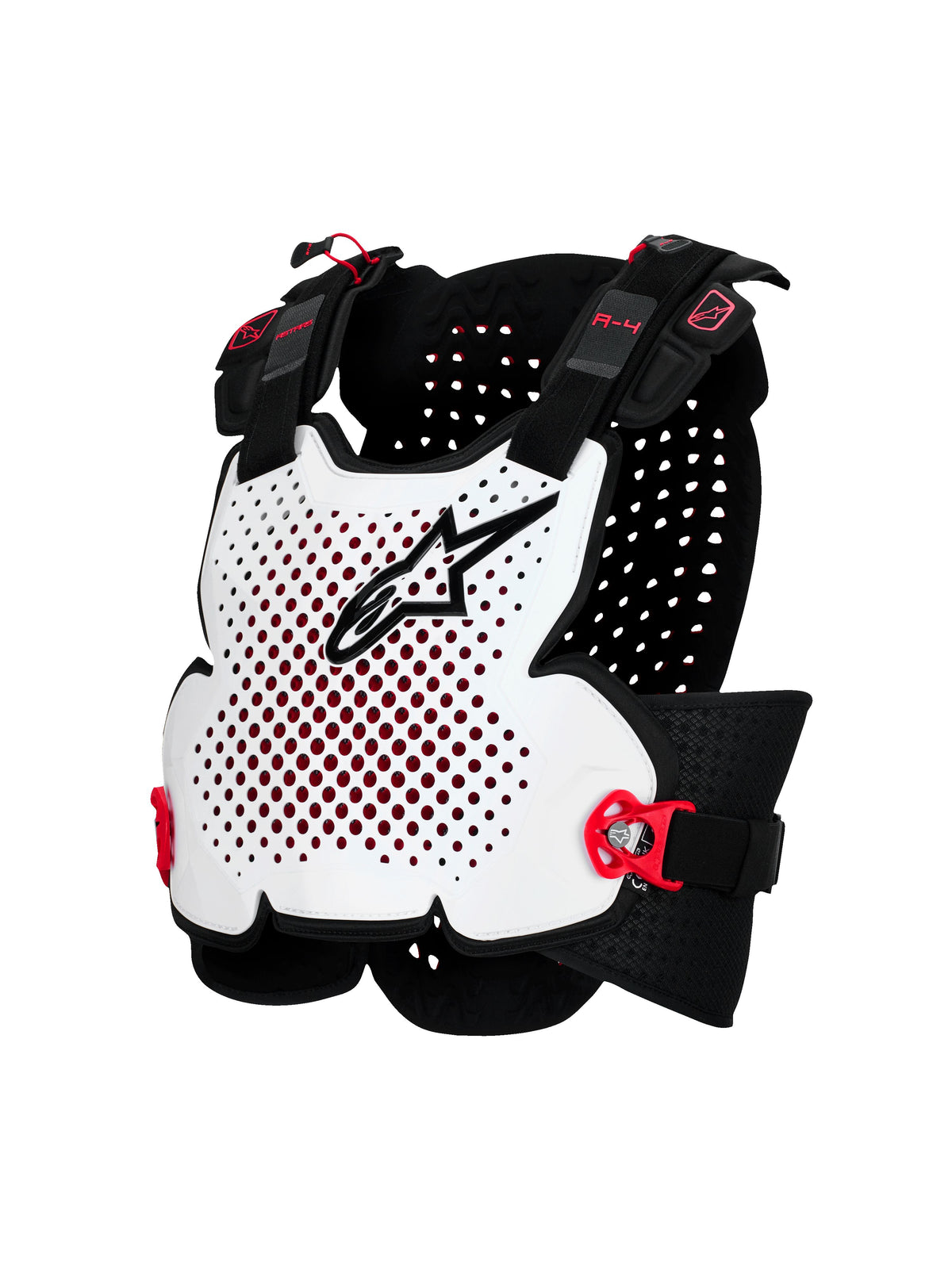 Chránič hrudi Alpinestars A-4 Plasma černá/červená/bílá