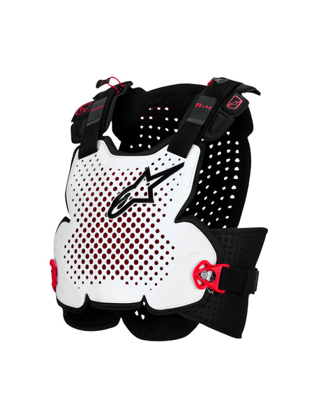 Chránič hrudi Alpinestars A-4 Plasma černá/červená/bílá
