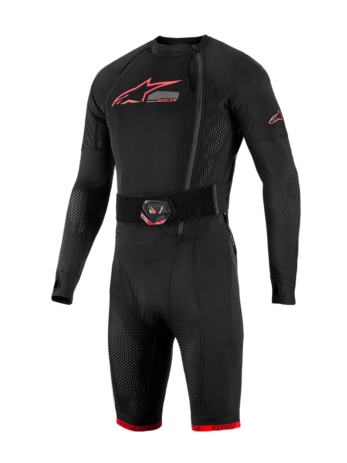 Airbagová vesta Alpinestars TECH-AIR®10 V2 Race system černá/červená/šedá