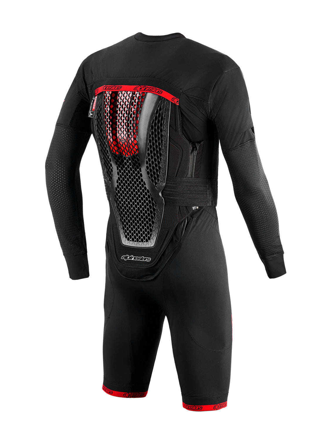 Airbagová vesta Alpinestars TECH-AIR®10 V2 Race system černá/červená/šedá