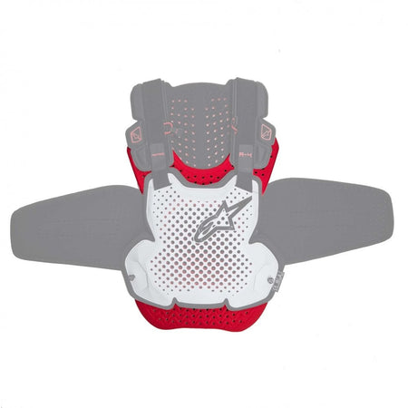 Sada adaptérů pro rozšíření ochrany hrudi protektoru Alpinestars A-4 Plasma červená