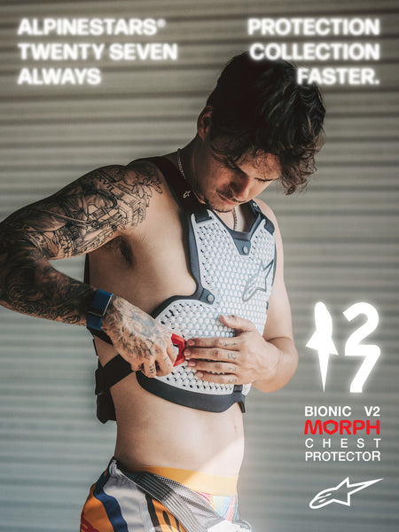 Chránič hrudi Alpinestars Bionic Action V2 černá/bílá