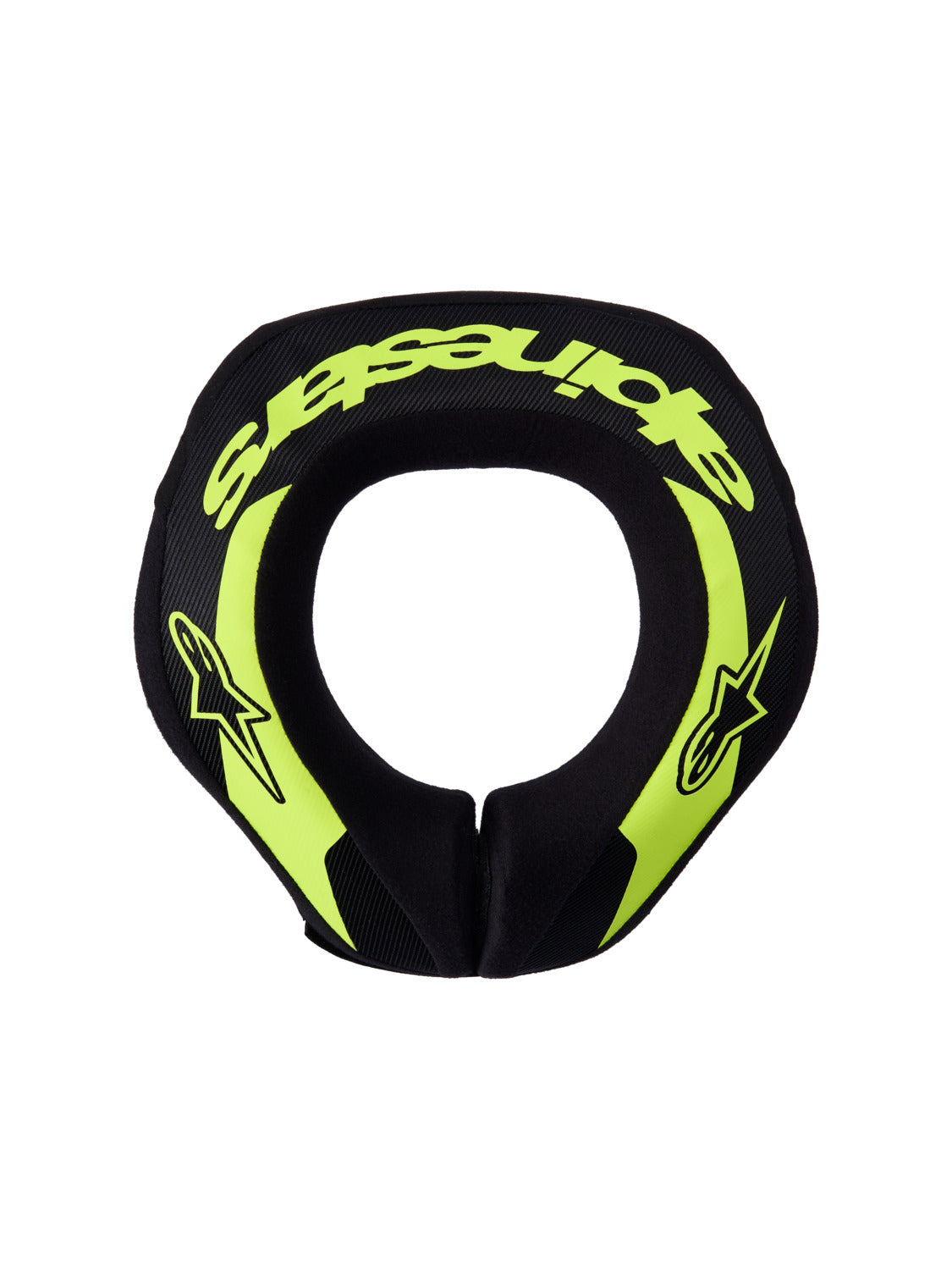 Dětská nákrčník Alpinestars Sequence Youth žlutá fluo/černá