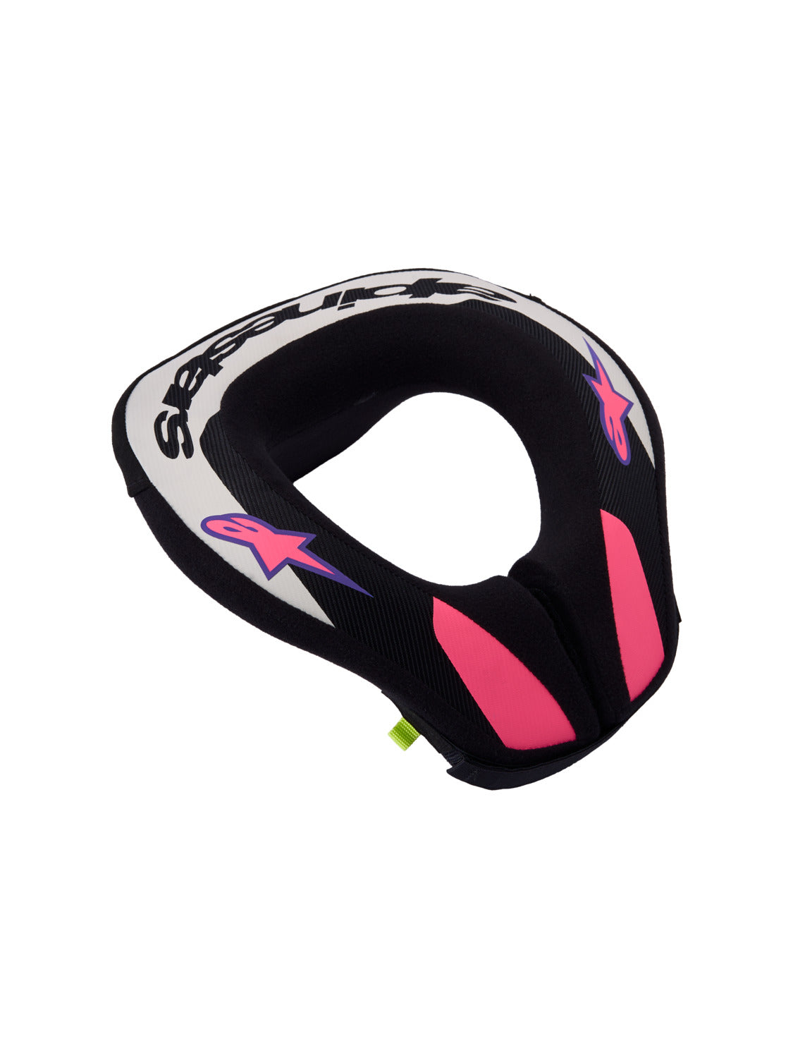 Dětská nákrčník Alpinestars Sequence Youth černá/světle šedá/fialová
