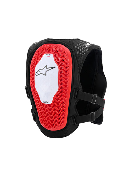 Airbagová vesta Alpinestars TECH-AIR®MX Plasma system bílá/černá/červená, kompatibilní pro downhill algoritmus