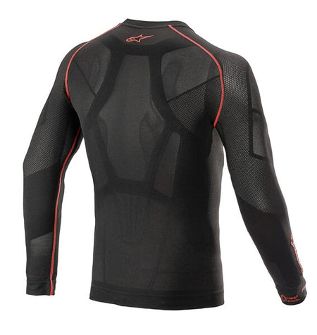 Termotriko s dlouhým rukávem Alpinestars Ride Tech V2 Summer černá/červená