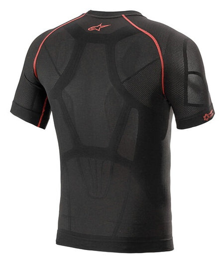 Termotriko s krátkým rukávem Alpinestars Ride Tech V2 Summer černá/červená