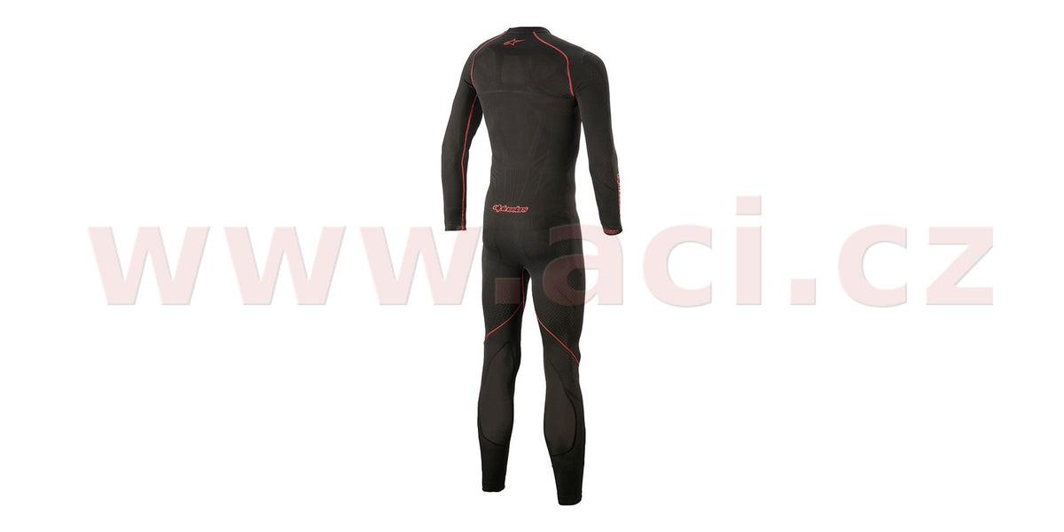 Jednodílné spodní prádlo pod kombinézu Alpinestars Ride Tech Lite 1PC černá/červená