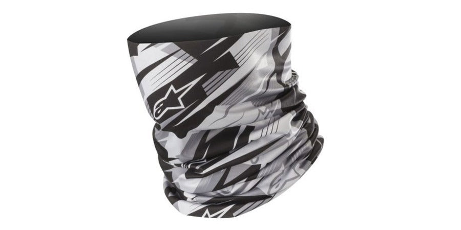 Nákrčník Alpinestars Blurred Neck Tube černá/šedá