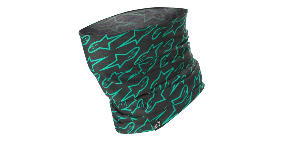 Nákrčník Alpinestars Astars Neck Tube černá/zelená