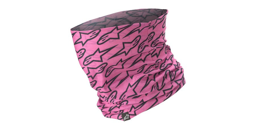 Nákrčník Alpinestars Astars Neck Tube růžová/černá