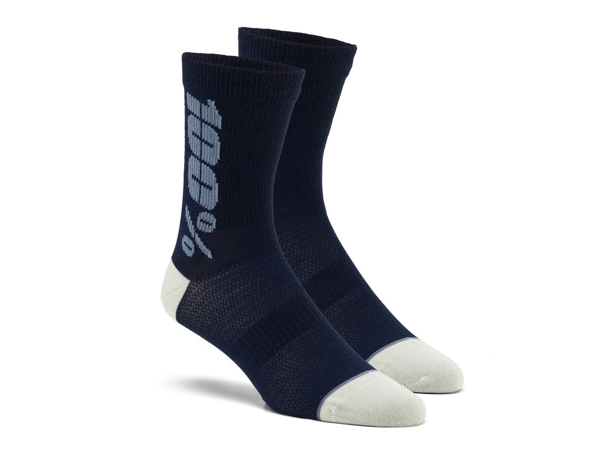 Ponožky 100% Rythym Merino Wool modrá