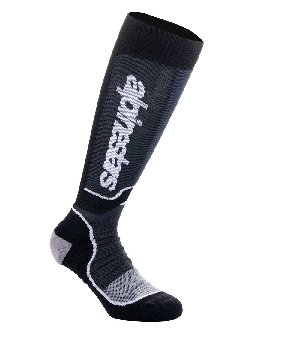 Ponožky Alpinestars MX Plus černá/bílá
