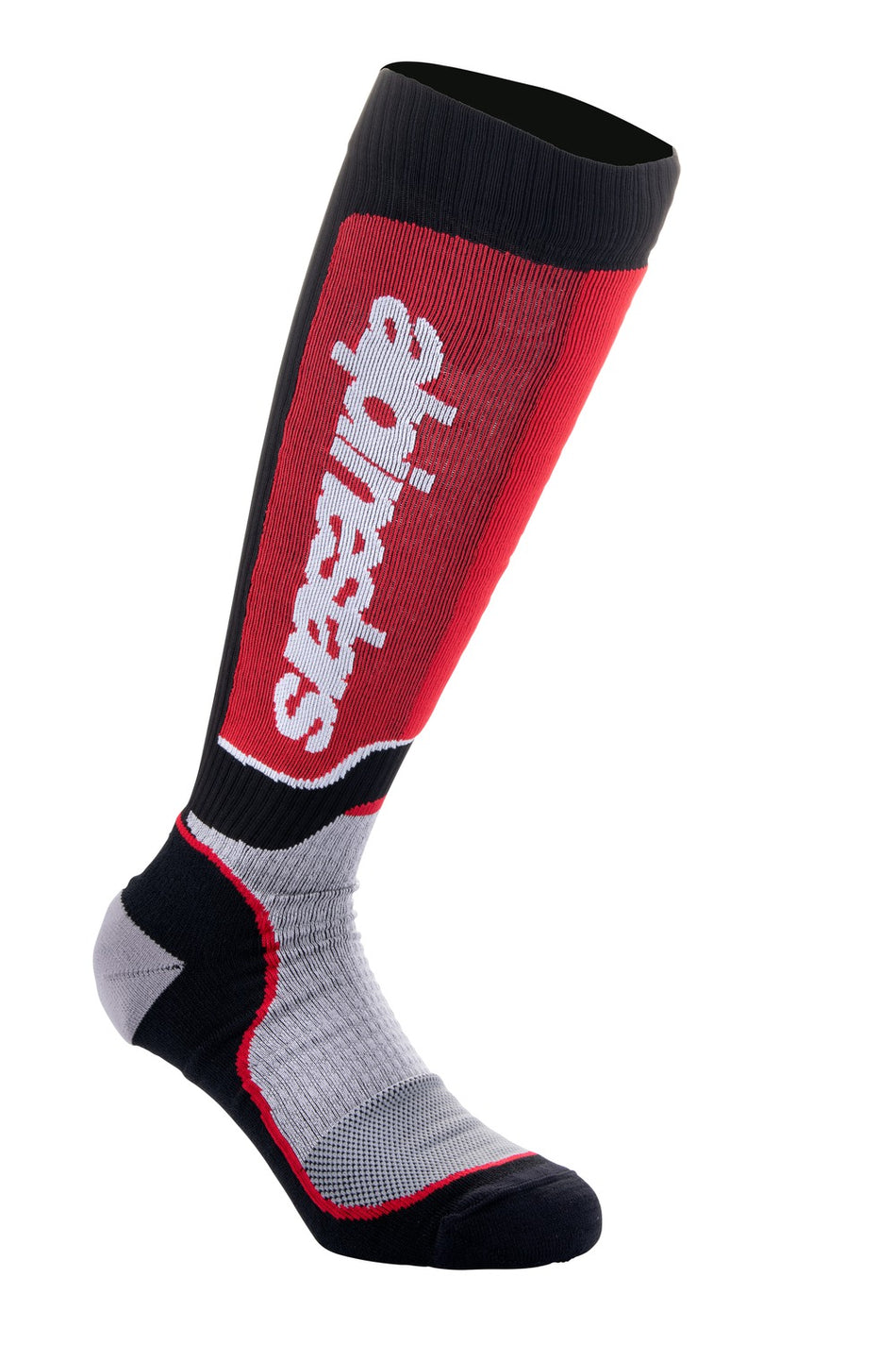 Ponožky Alpinestars MX Plus černá/červená/šedá