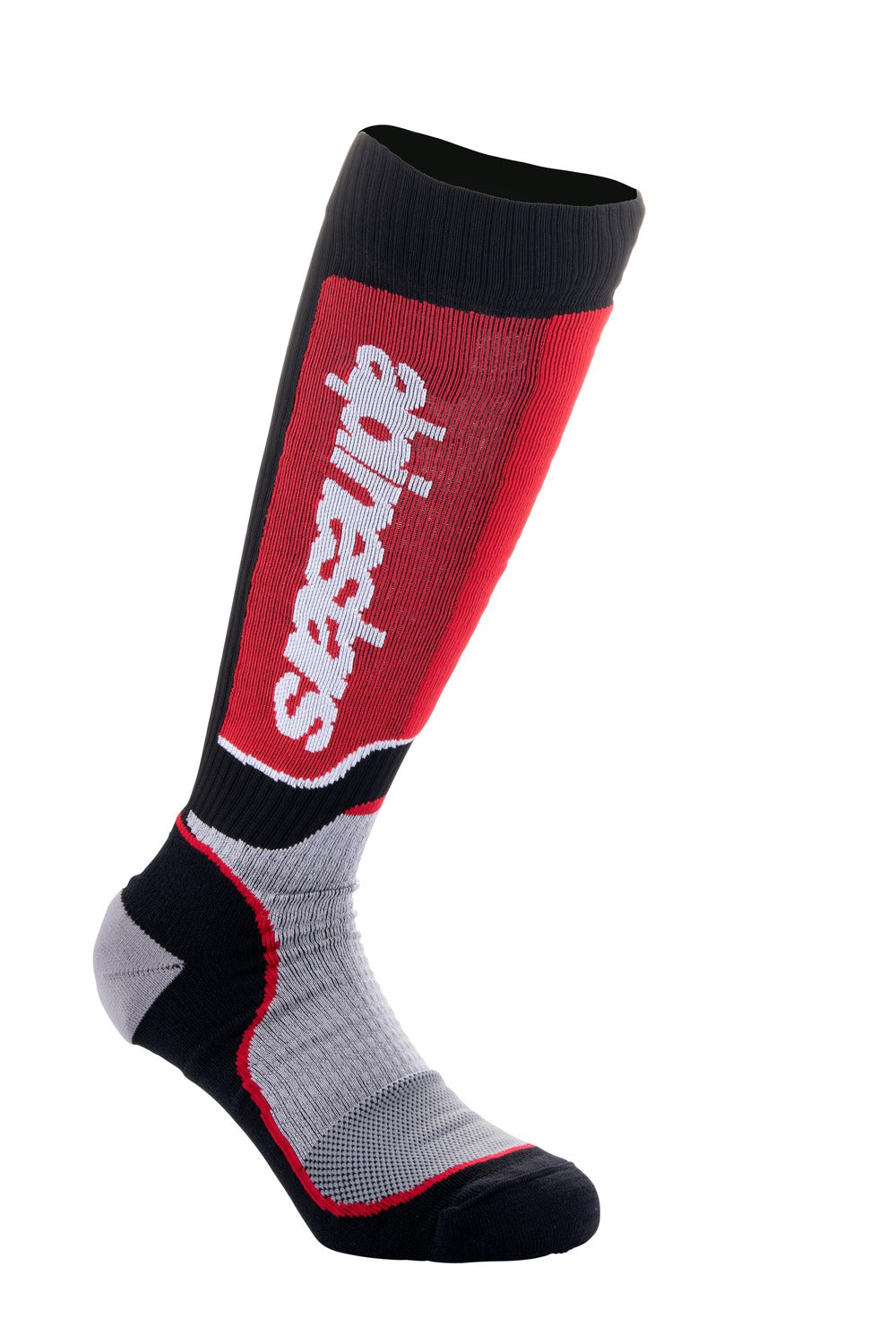 Dětské ponožky Alpinestars MX Plus černá/červená/šedá