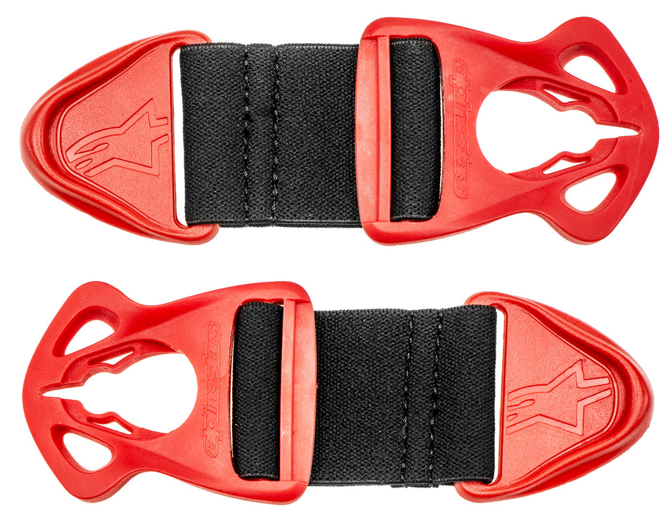 Náhradní popruh s přezkami pro chrániče Alpinestars A-10 V2 verze 2, krátký pásek, 1 pár
