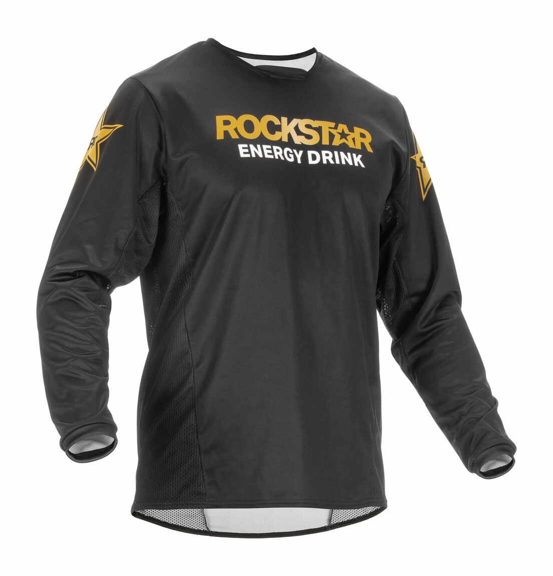 Dres Fly Racing Kinetic Rockstar černá/zlatá
