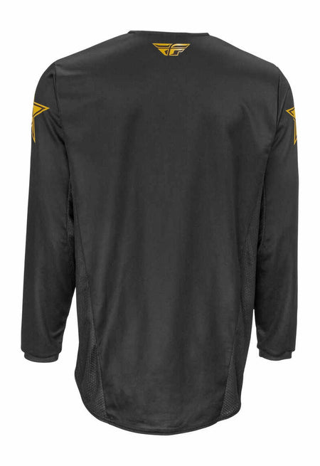 Dres Fly Racing Kinetic Rockstar černá/zlatá