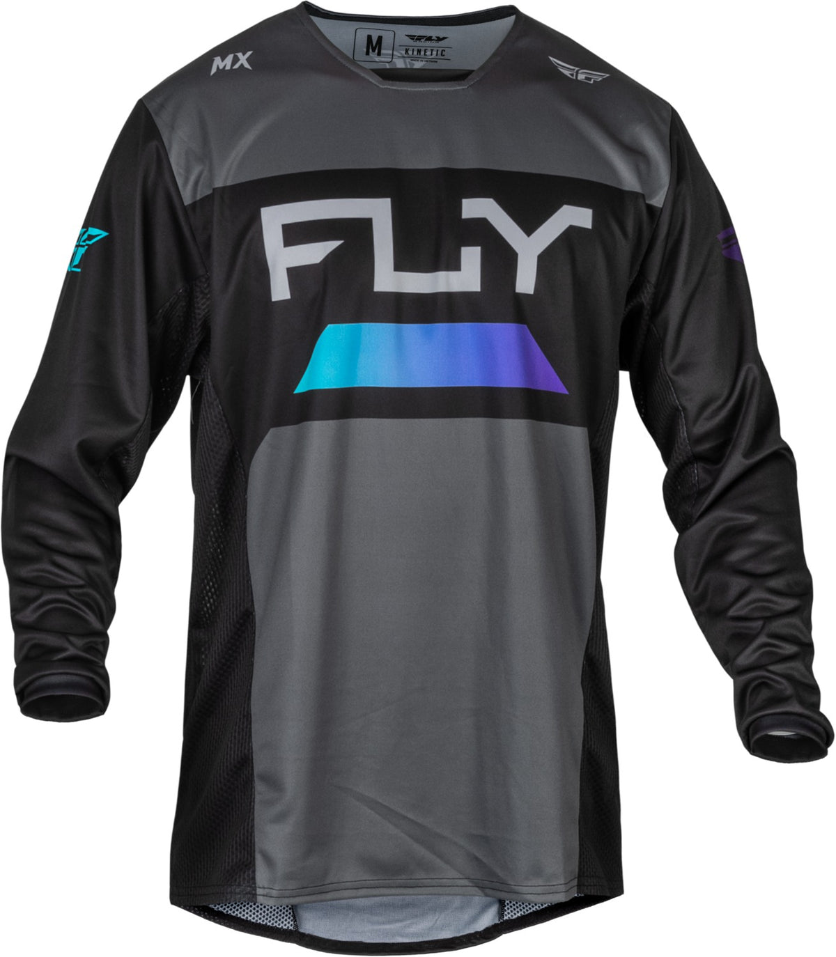 Dres Fly Racing Kinetic Reload šedá/černá/modrá