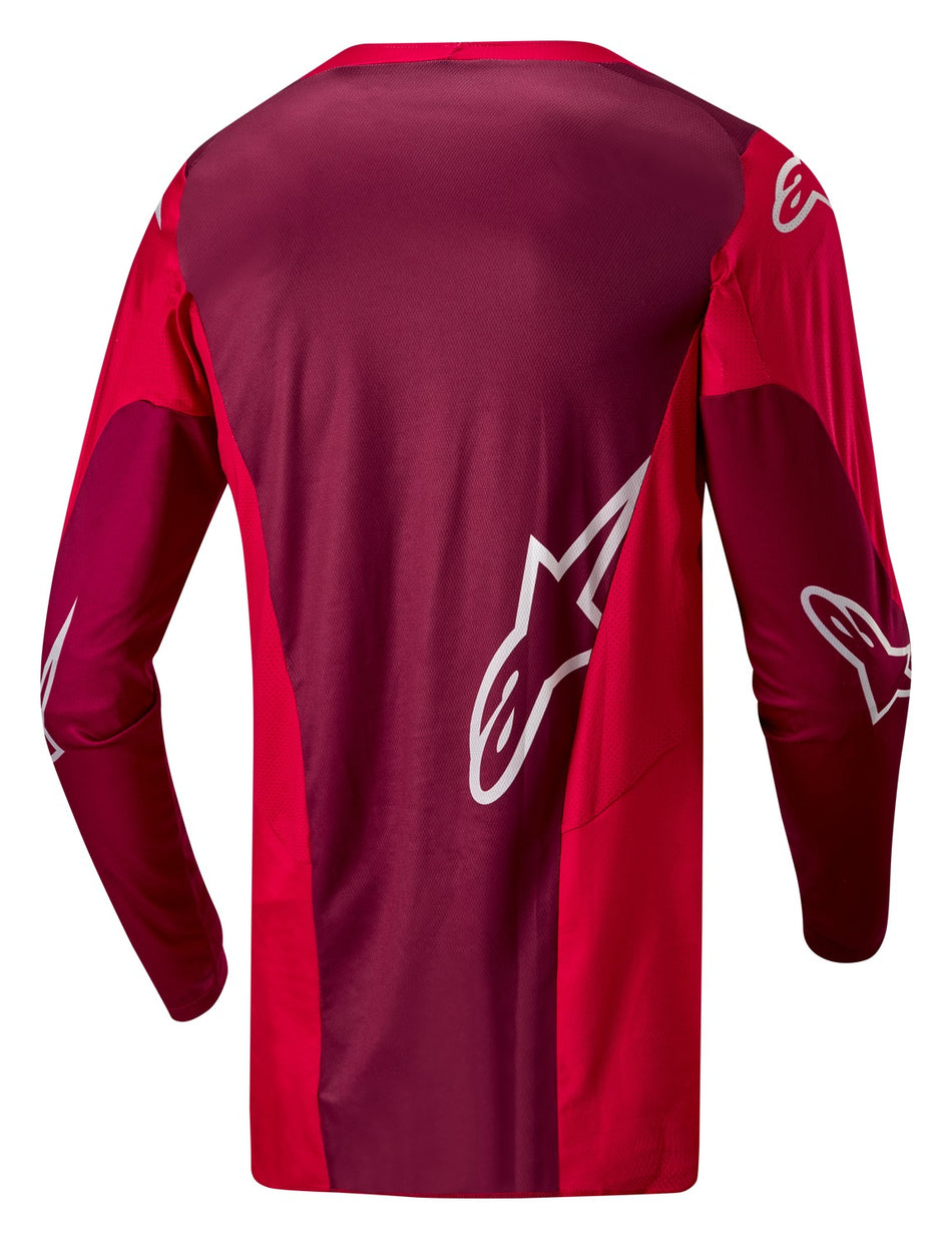Dres Alpinestars Racer Hoen červená/karmínová