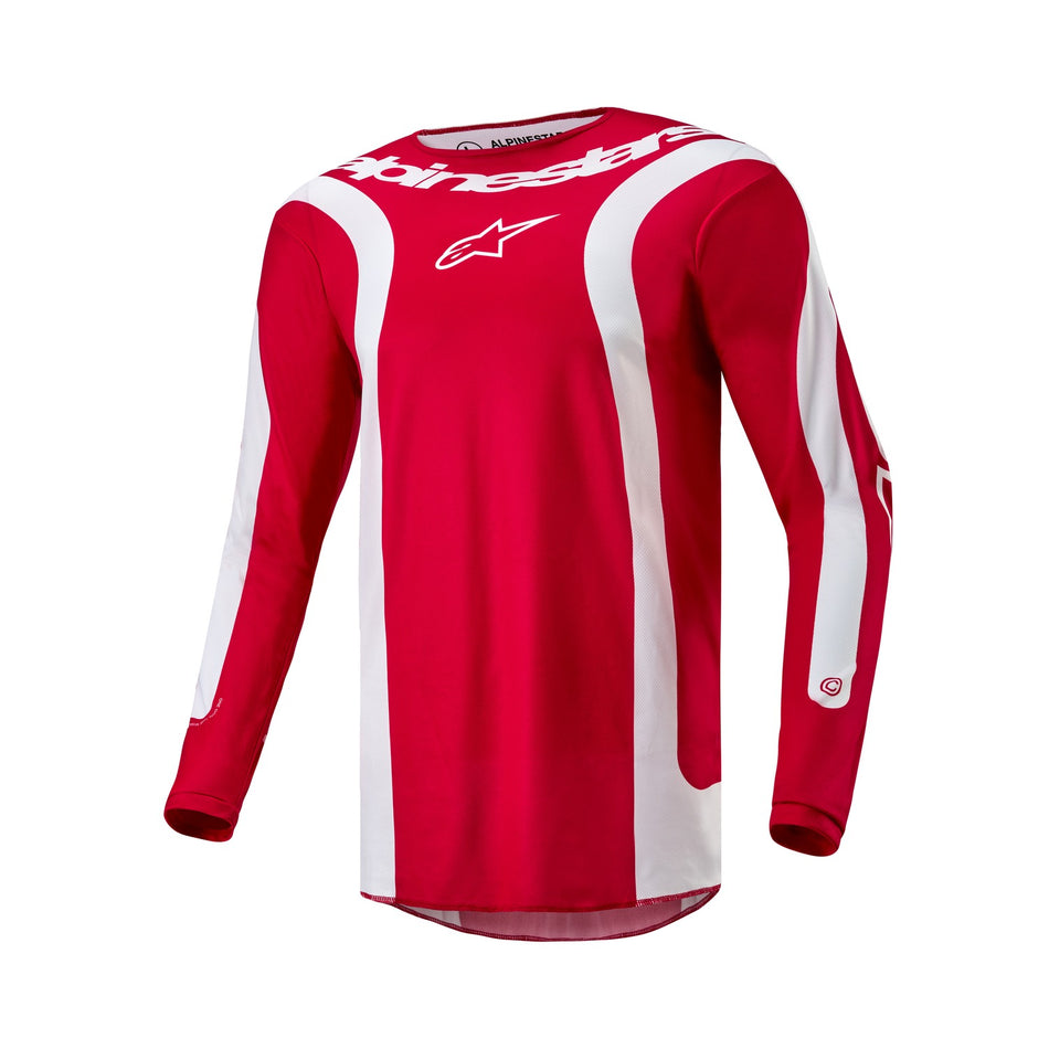 Dres Alpinestars Fluid Lurv červená/bílá