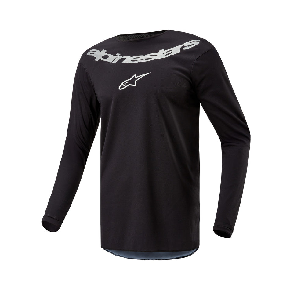 Dres Alpinestars Fluid Graphite černá/střibrná